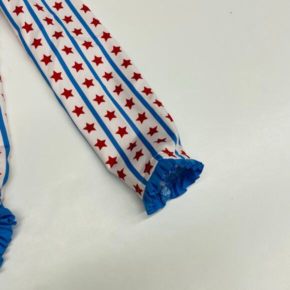 NWT  James & Lottie Size 12M Leighton Rash Guard Swim in Stars & Stripes - Picture 3 of 7